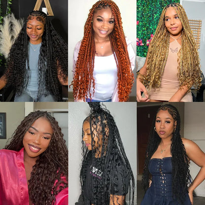 Deep Wave Bulk Hair for Braiding Brazilian Human Hair No Weft 14 To 28 Inch Extension Braids #4/27/4 #99j #1B #27 #p1B/30 Color